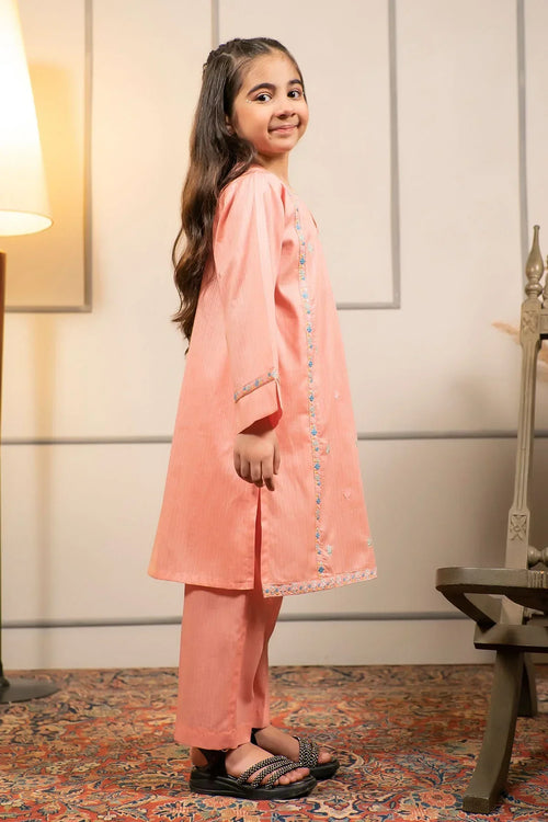 Best Cotton Embroidered 2 Pc Suit - Wear Ochre -