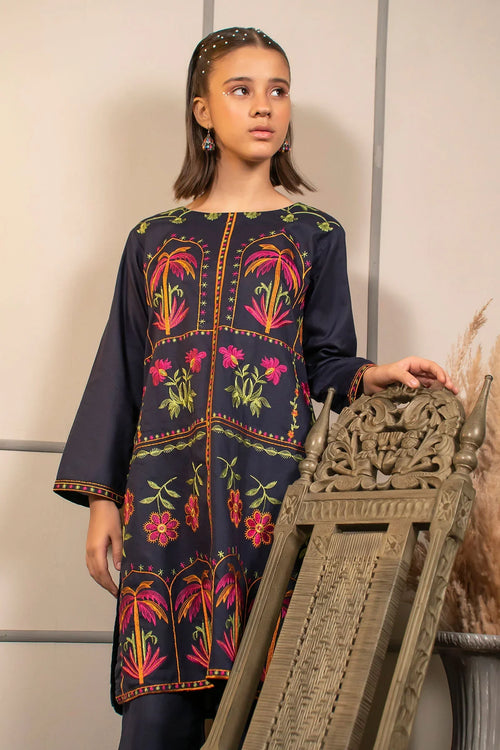 Best Cotton Embroidered 2 Pc Suit - Wear Ochre -