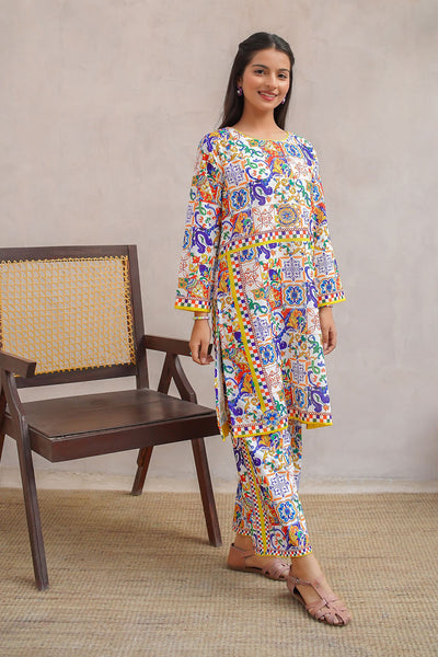 Swiss Lawn Digital Printed 2 Pc Suit