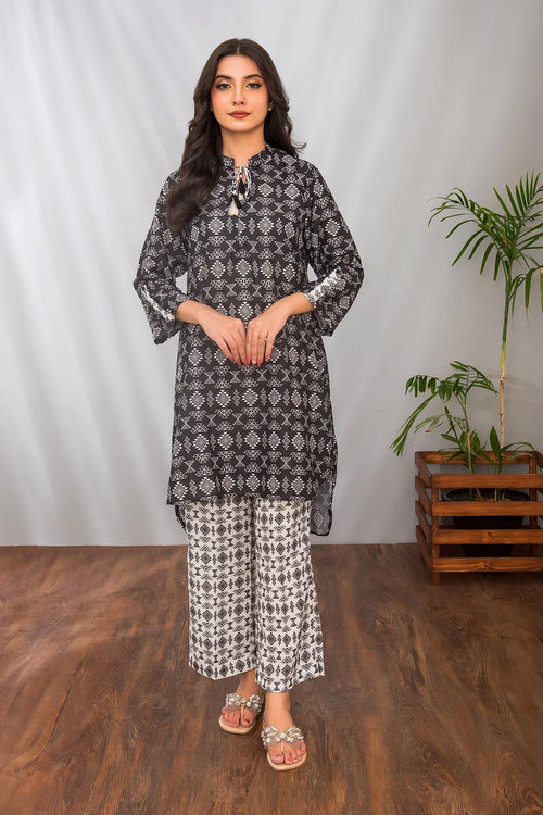 Best Swiss Lawn Digital Printed 2 Pc Suit - Wear Ochre -