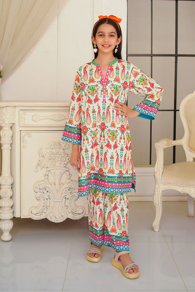 Swiss Lawn Digital Printed 2 Pc Suit