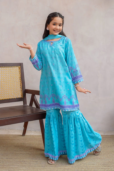 Swiss Lawn Digital Printed 3 Pc Suit