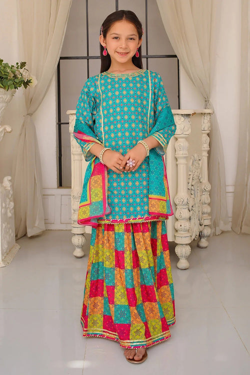 Best Swiss Lawn Digital Printed 3 Pc Suit - Wear Ochre -