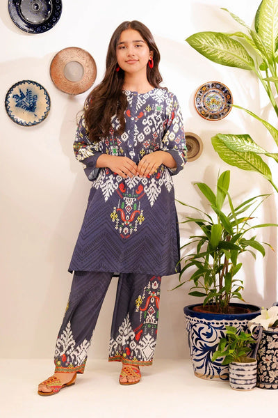Poly Lawn Digital Printed 2 Pc Suit