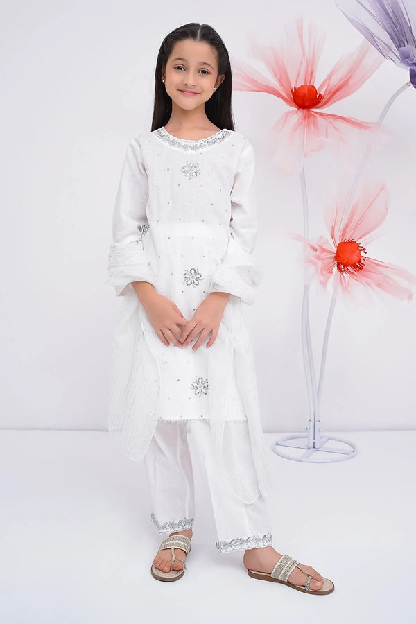 Find the best embroidery designs for dresses at Ochre. Explore girls embroidered 3 pc suits featuring premium fabrics,