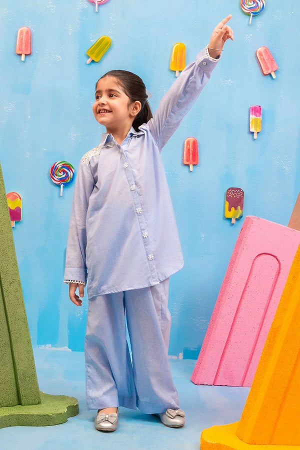 Best Chambray Cotton 2 Pc Suit - Wear Ochre -