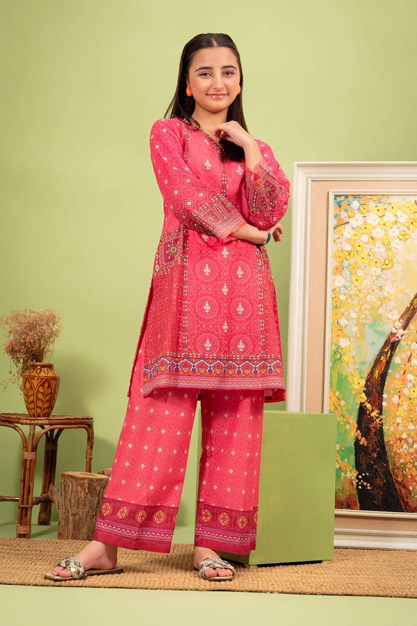 Best Lawn Digital Printed 2 Pc Suit - Wear Ochre -