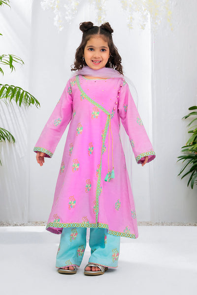 Cotton Silk Printed 3 Pc Suit