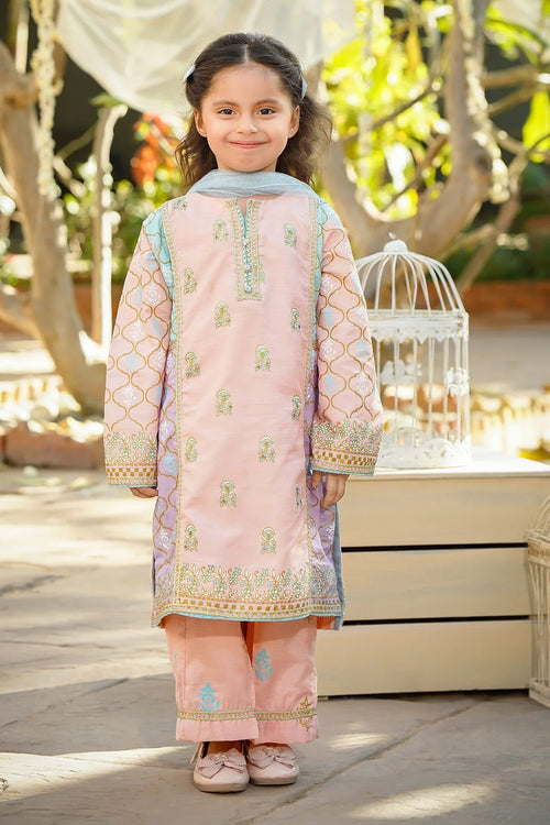 Best Cotton Silk Printed 3 Pc Suit - Wear Ochre -