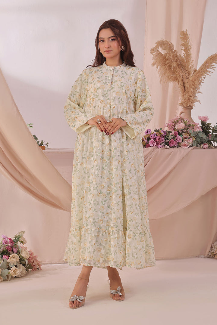Chiffon Printed Dresses for Women - Elegant floral print suits & dresses in lightweight chiffon.