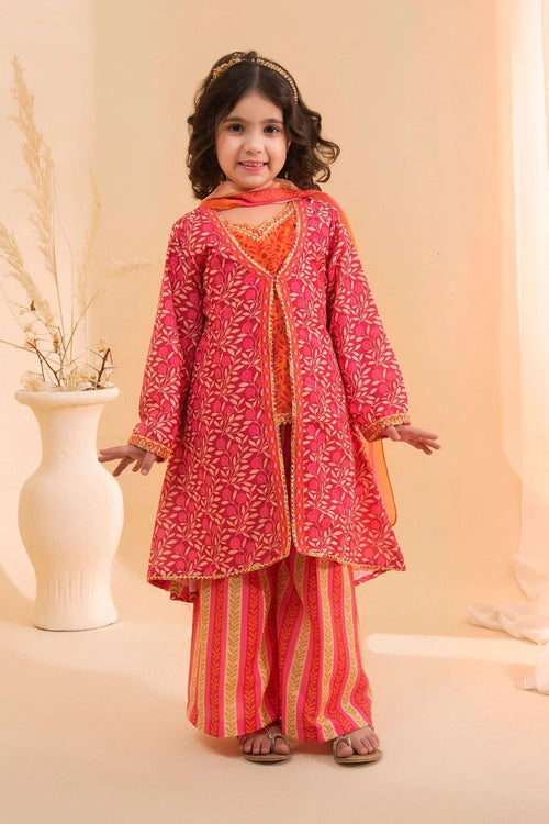 Best Poly Lawn Digital Printed 3 Pc Suit - Wear Ochre -
