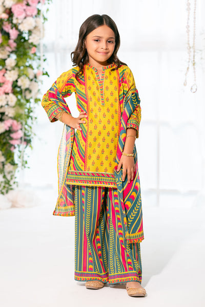 Herringbone Digital Printed 3 Pc Suit