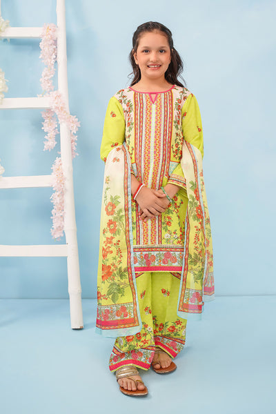 Poly Lawn Digital Printed 3 Pc Suit