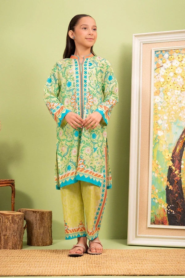 Best Lawn Digital Printed 2 Pc Suit - Wear Ochre -