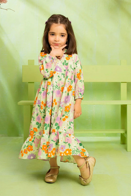 Best Printed Georgette Dress - Wear Ochre -