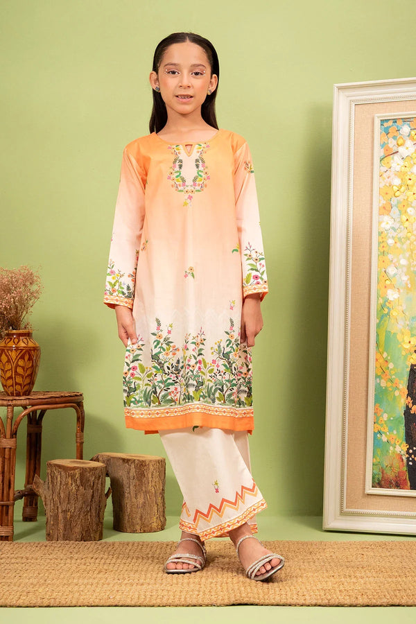 Best Lawn Digital Printed 2 Pc Suit - Wear Ochre -