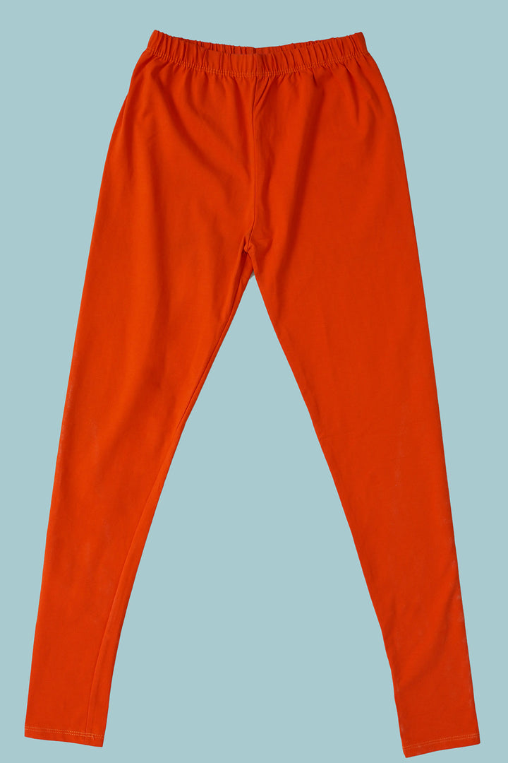 Orange Girls Tights - Wear Ochre