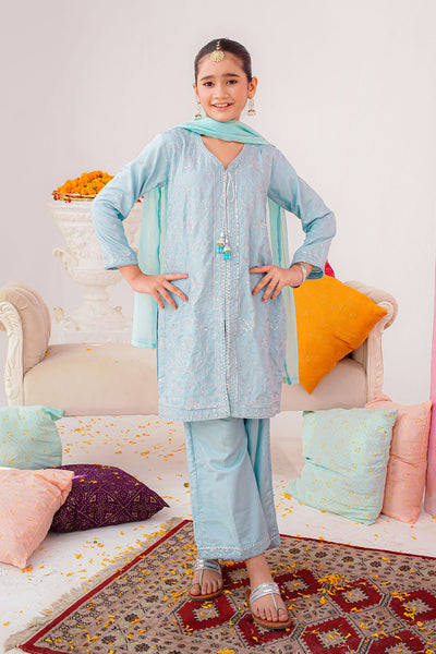 Cotton Silk Embroidered 3 Pc Suit