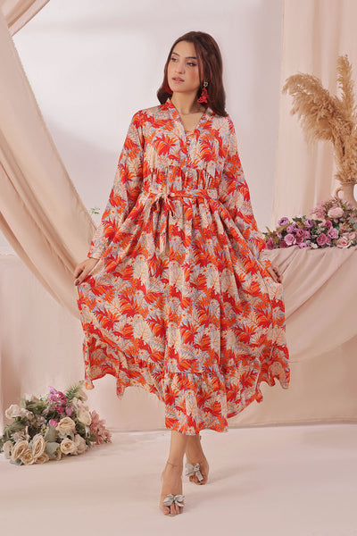 Women's Georgette Printed Dress