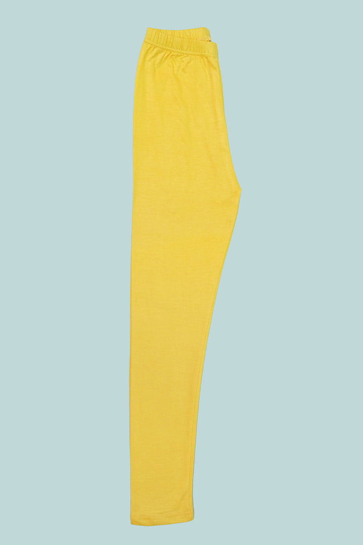 Yellow Girls Tights - Wear Ochre