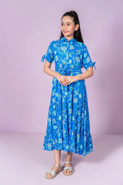 Boski Linen Printed Dress