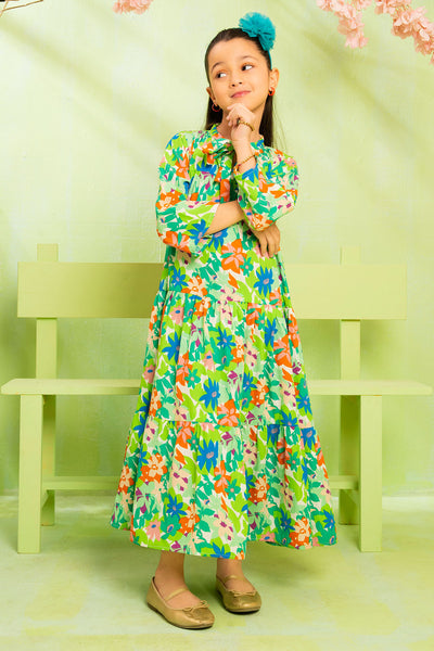 Printed Georgette Dress