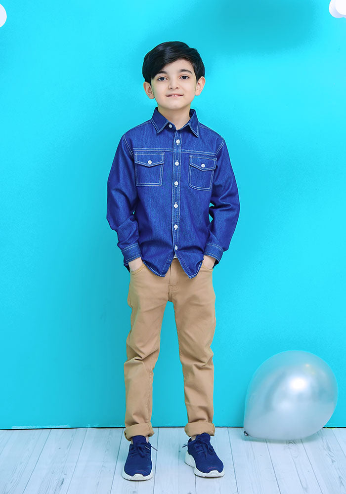 Denim Shirt - Wear Ochre