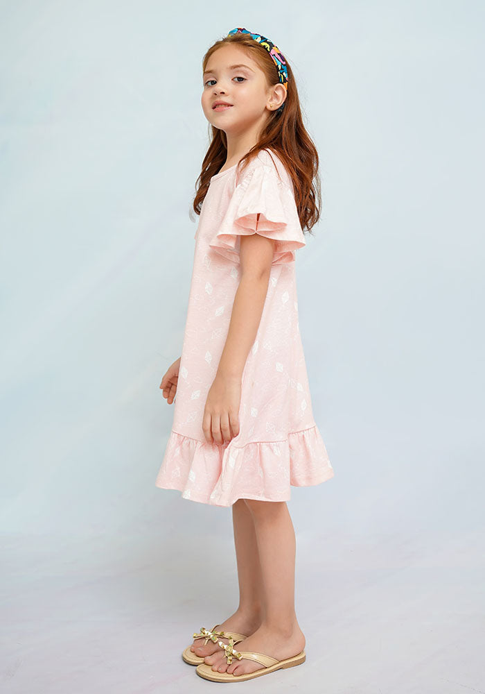 Jersey Printed Top - Wear Ochre