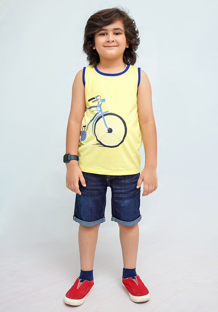 Printed T-Shirt - Wear Ochre