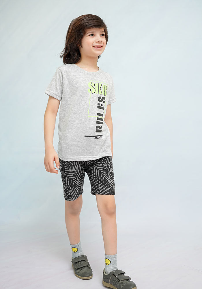 Printed T-Shirt - Wear Ochre