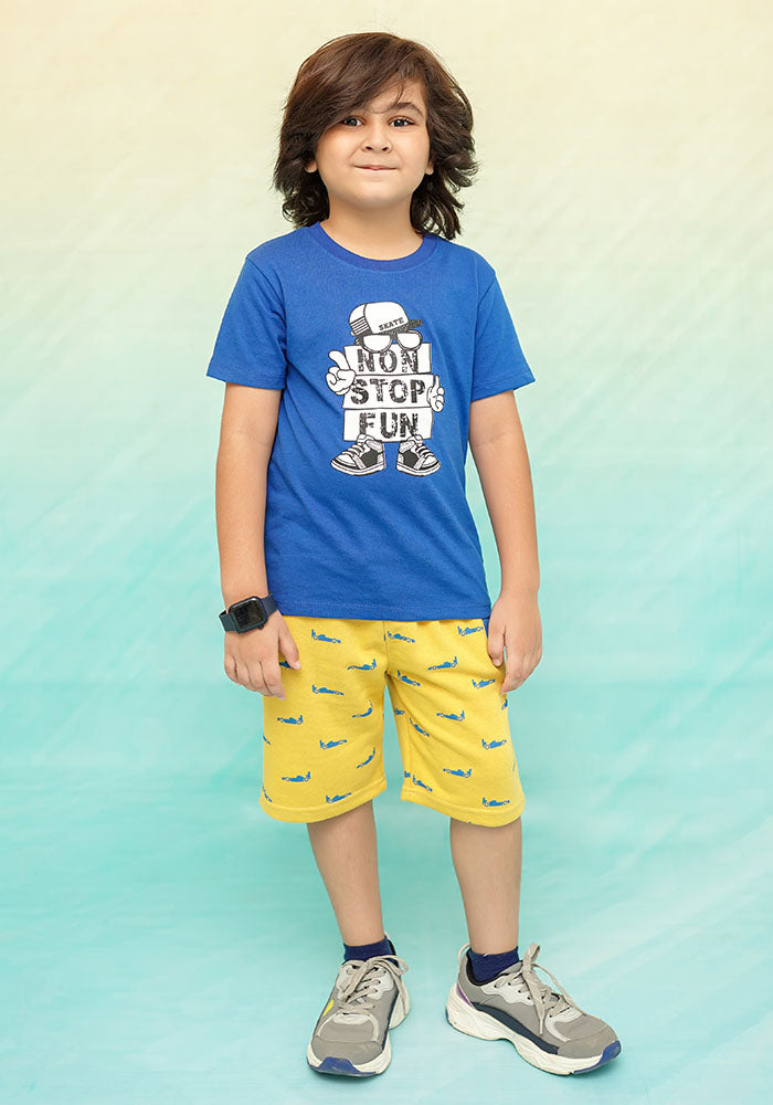 Printed T-Shirt - Wear Ochre