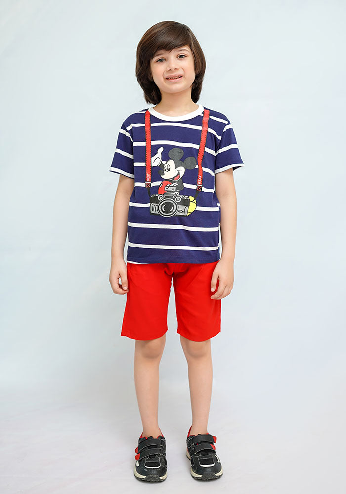 Printed T-Shirt - Wear Ochre