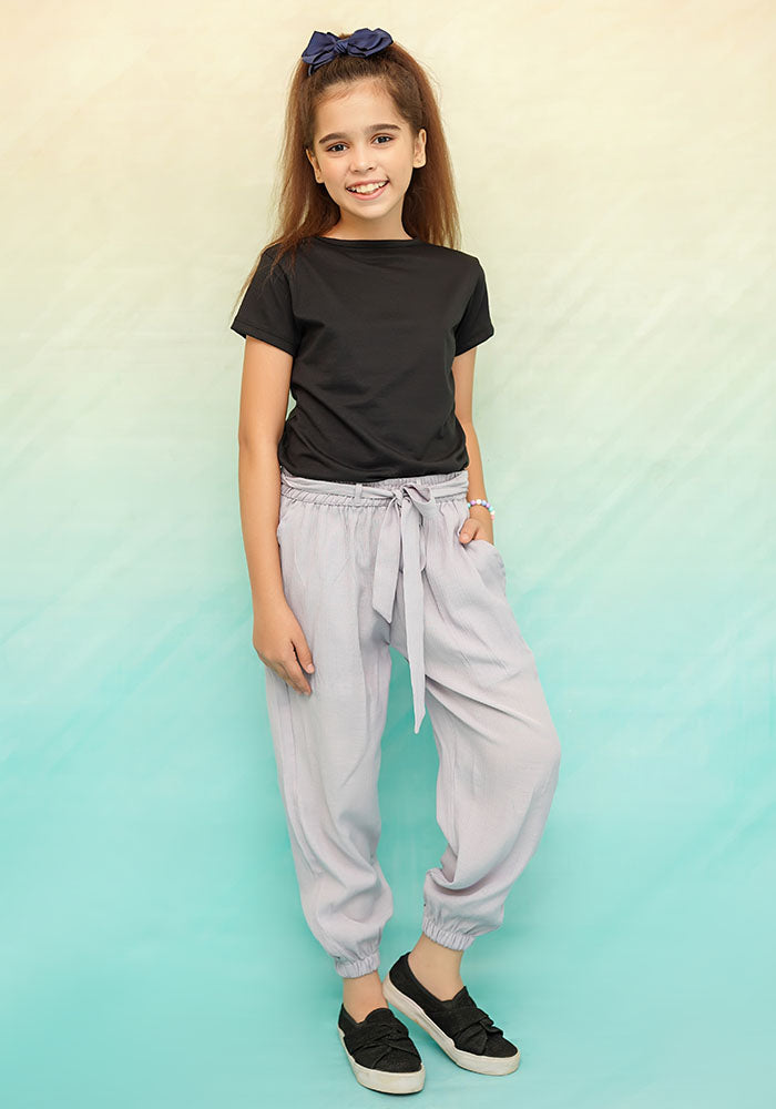 Cotton Crepe Jogger Pants - Wear Ochre