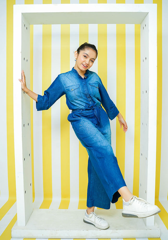 Denim Jumpsuit - Wear Ochre