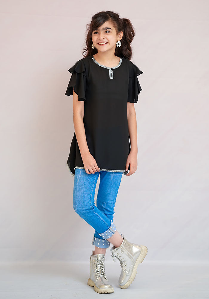Georgette Top - Wear Ochre