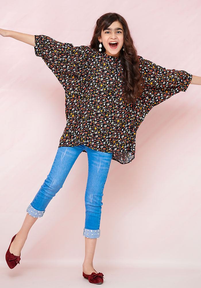 Printed Cotton Top - Wear Ochre