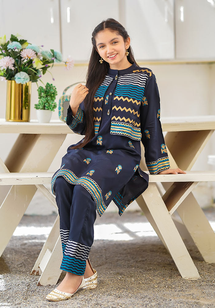 Cotton Printed 2 Pc Suit - Wear Ochre
