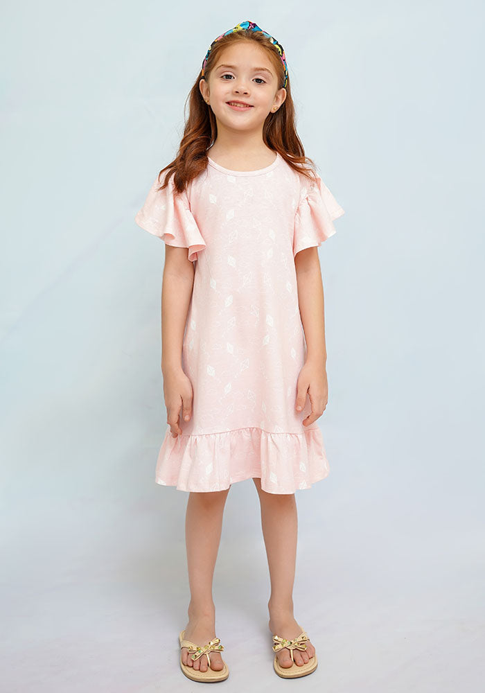 Jersey Printed Top - Wear Ochre