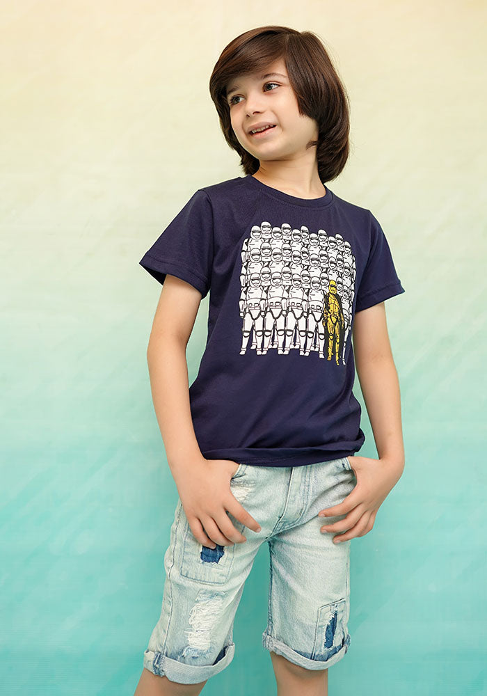 Printed T-Shirt - Wear Ochre