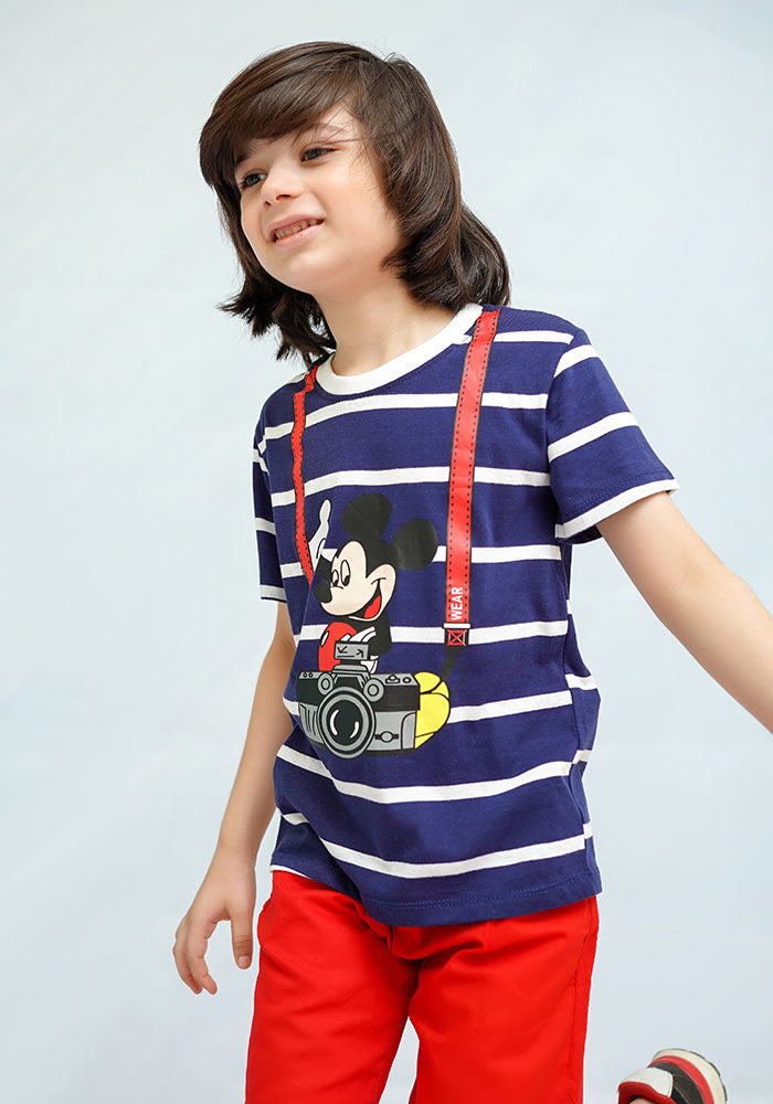 Printed T-Shirt - Wear Ochre