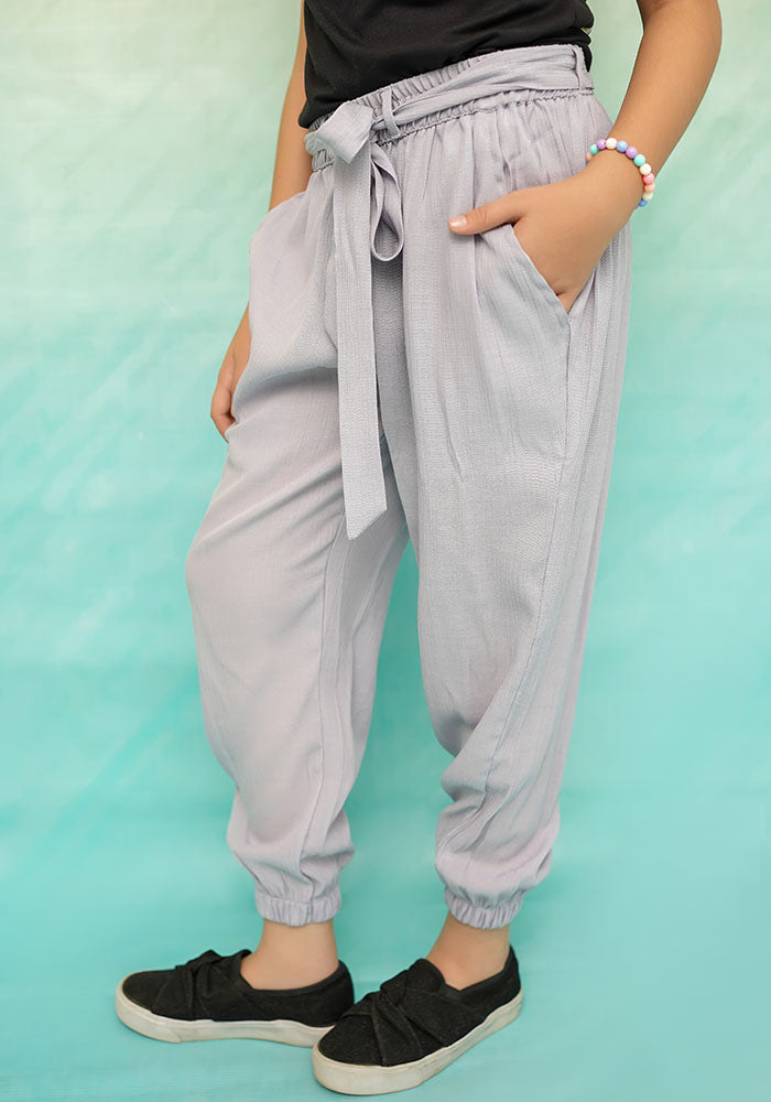 Cotton Crepe Jogger Pants - Wear Ochre