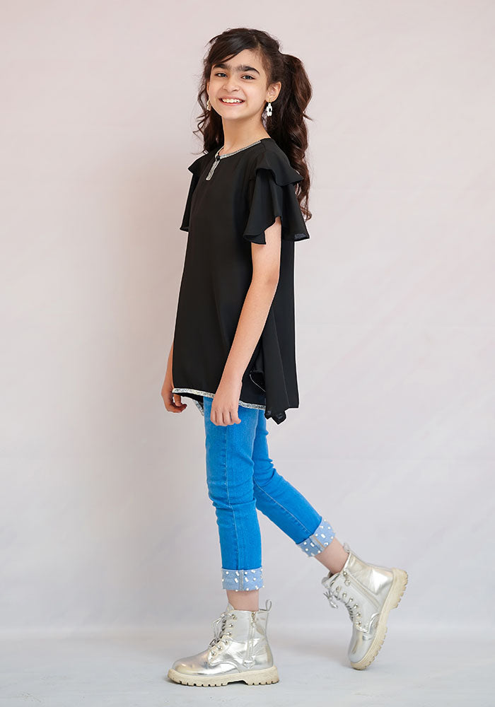 Georgette Top - Wear Ochre