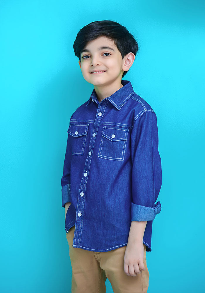 Denim Shirt - Wear Ochre