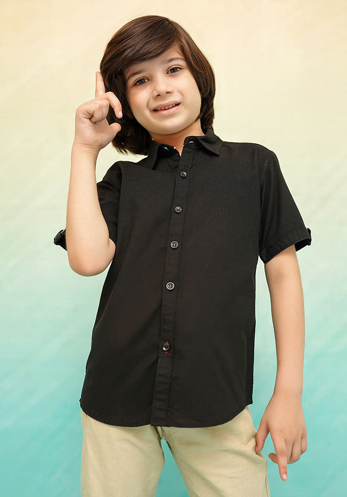 Chambray Cotton Shirt - Wear Ochre