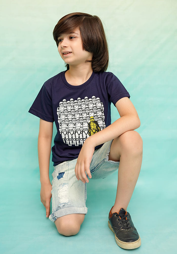 Printed T-Shirt - Wear Ochre