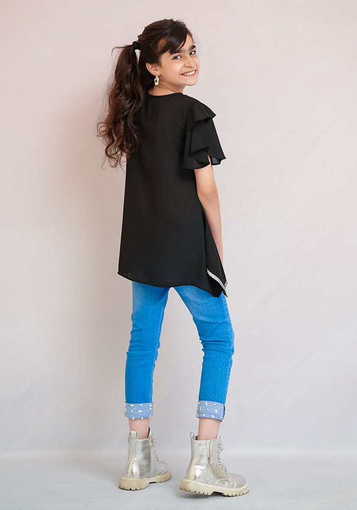Georgette Top - Wear Ochre