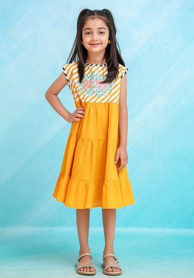 Embroidered Cotton Dress