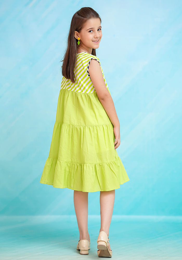 Embroidered Cotton Dress - Wear Ochre
