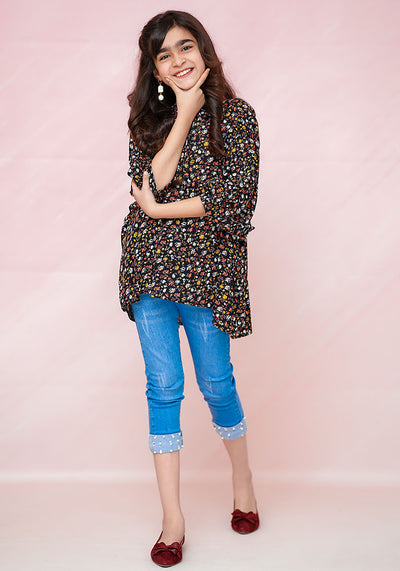 Printed Cotton Top