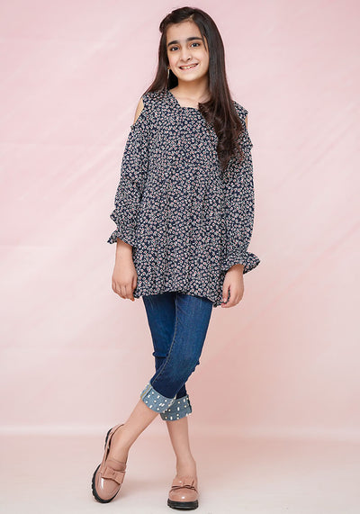 Printed Georgette Top